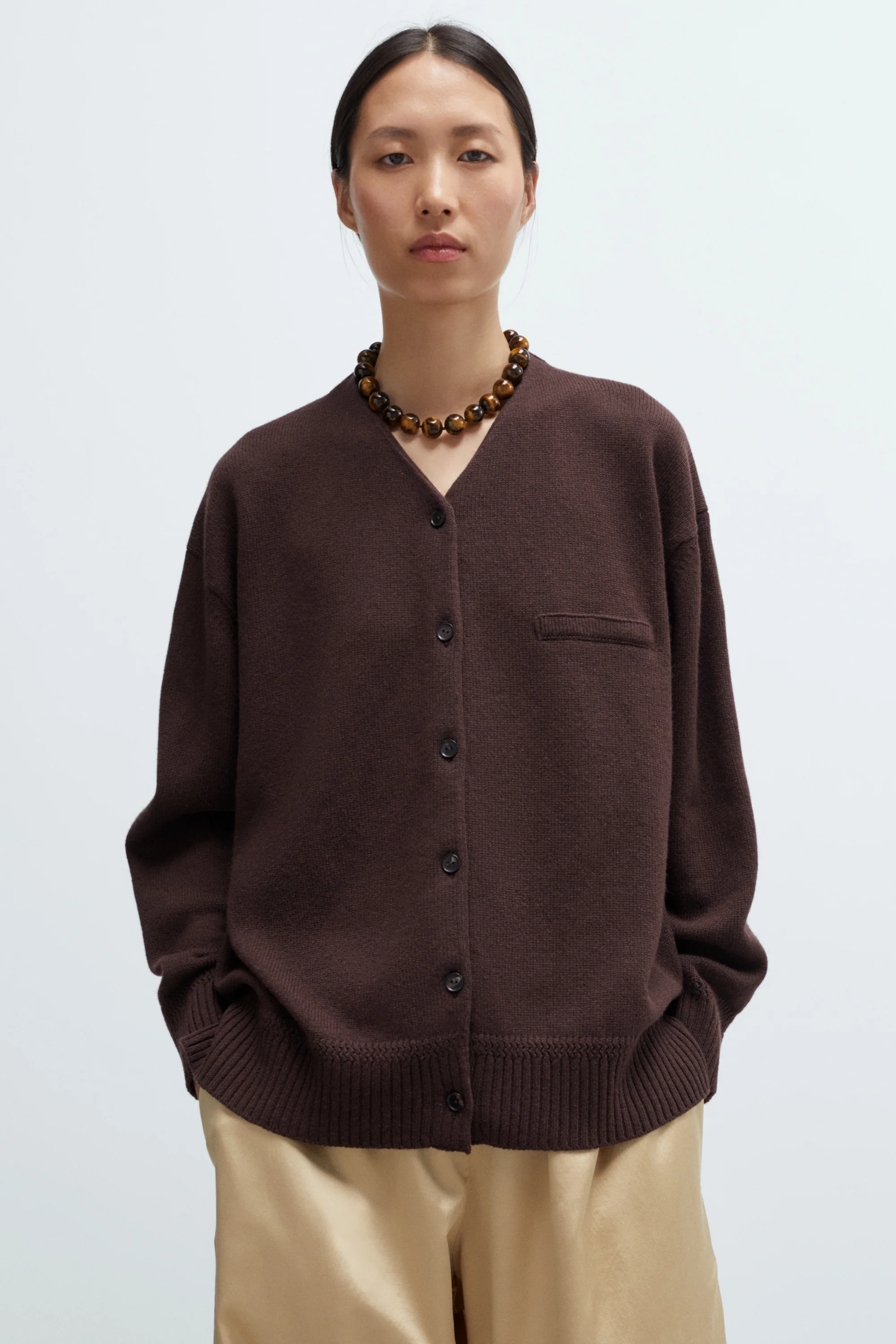MERINO WOOL CARDIGAN - Image 2
