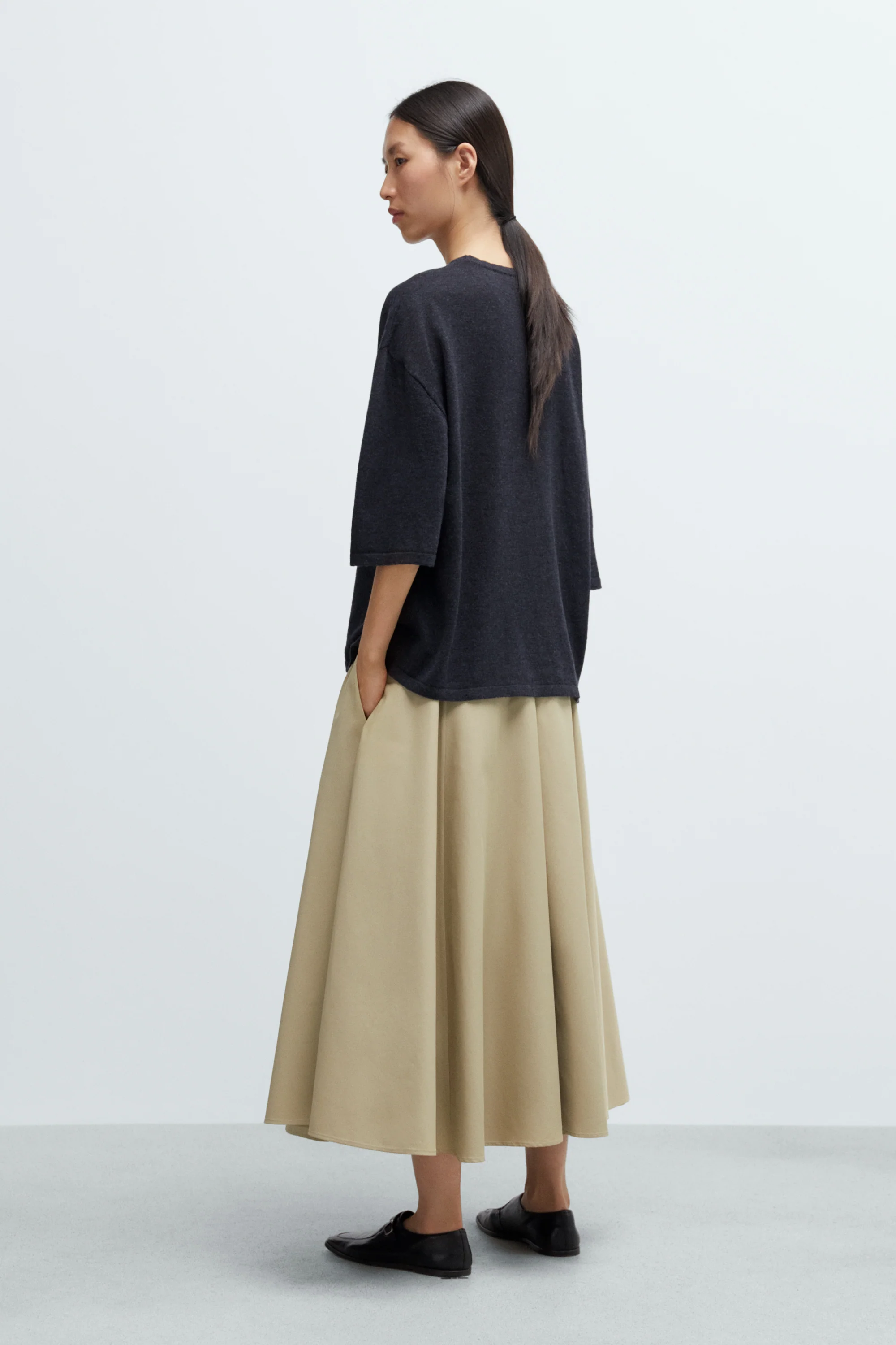 MERINO WOOL OVERSIZED T-SHIRT - Image 3