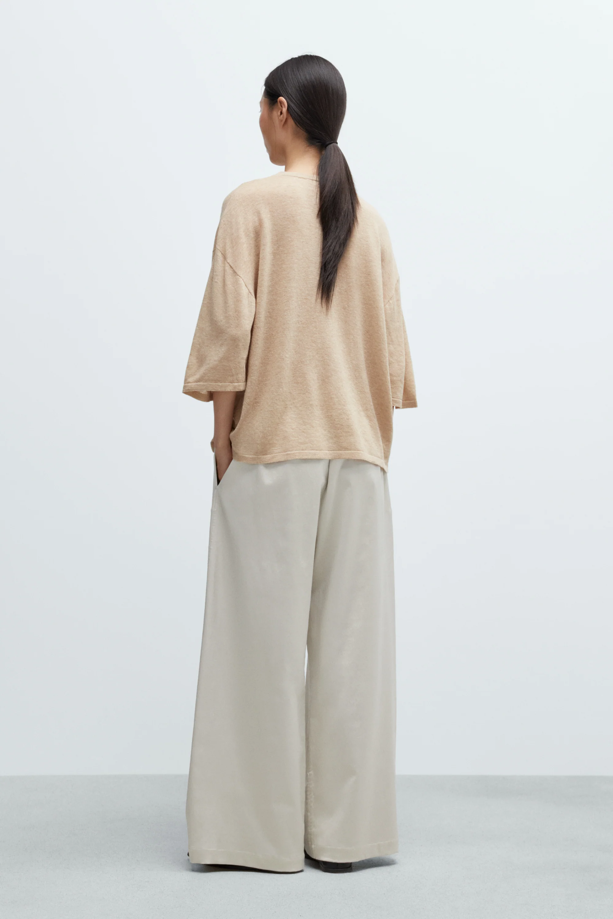 MERINO WOOL OVERSIZED T-SHIRT - Image 3