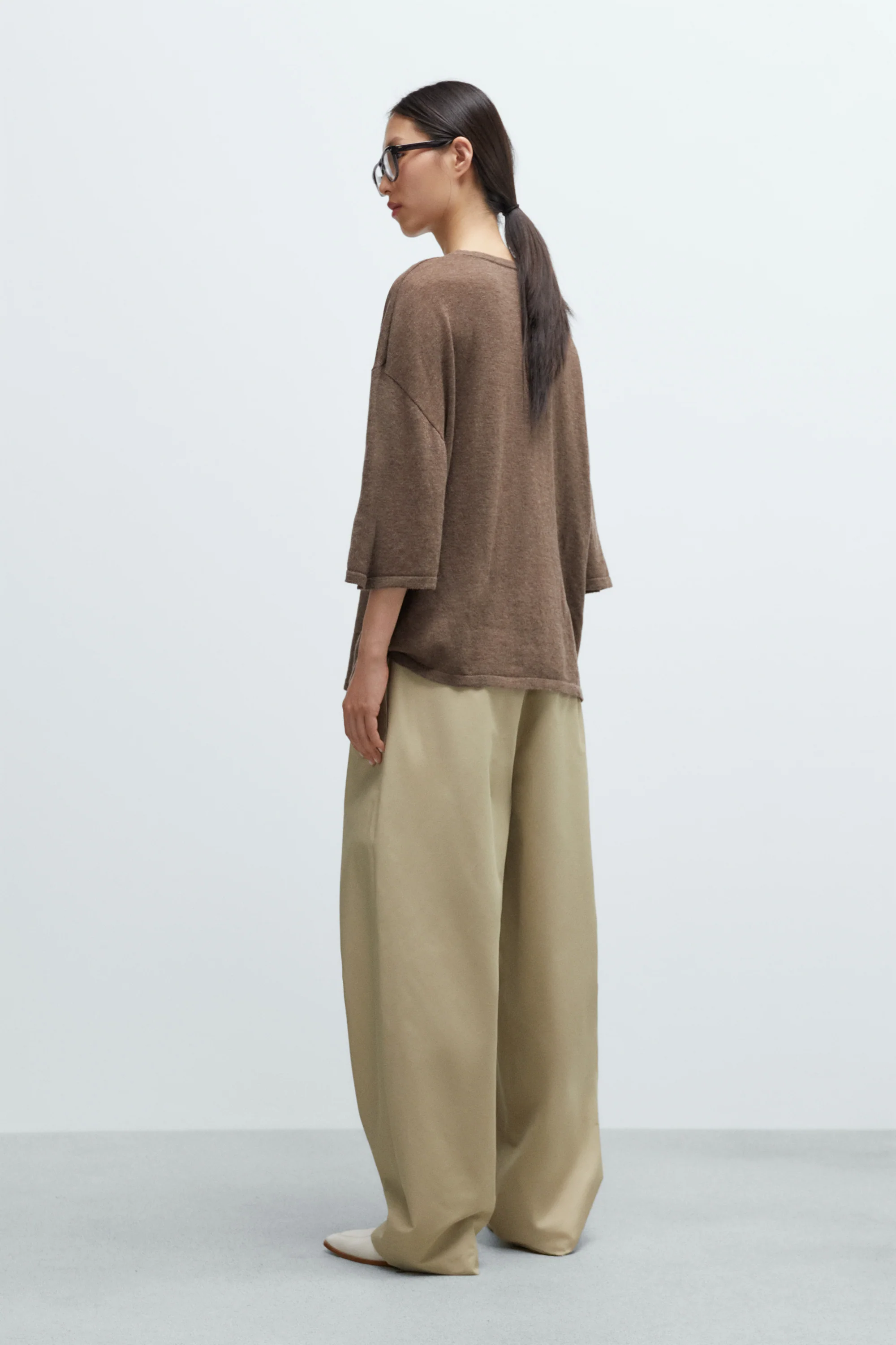 MERINO WOOL OVERSIZED T-SHIRT - Image 4