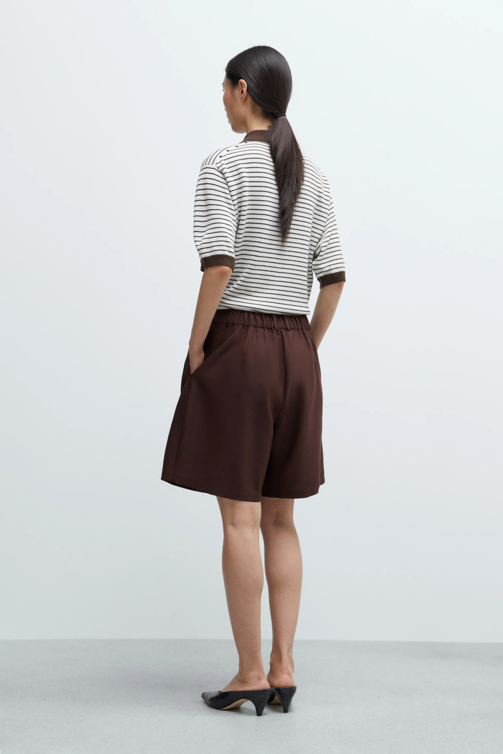MERINO WOOL STRIPED POLO - Image 3