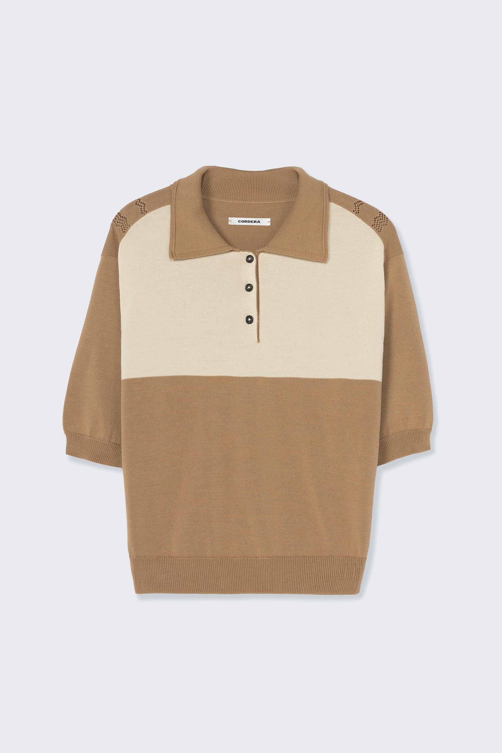 ORGANIC COTTON COLORBLOCK POLO - Image 4