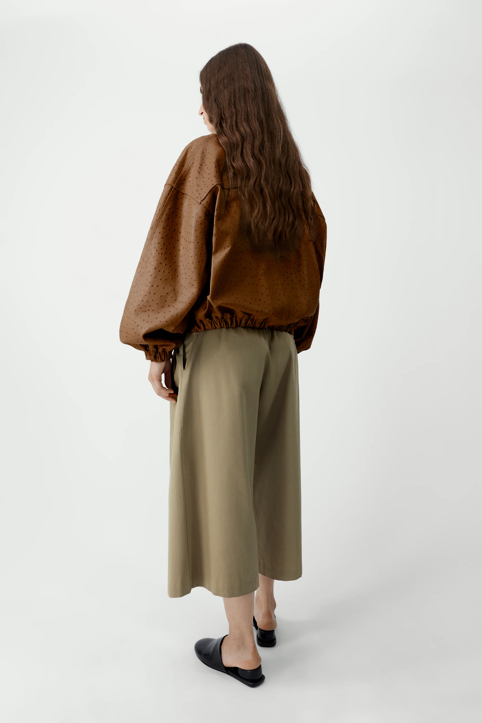OSTRICH BOMBER JACKET - Image 3