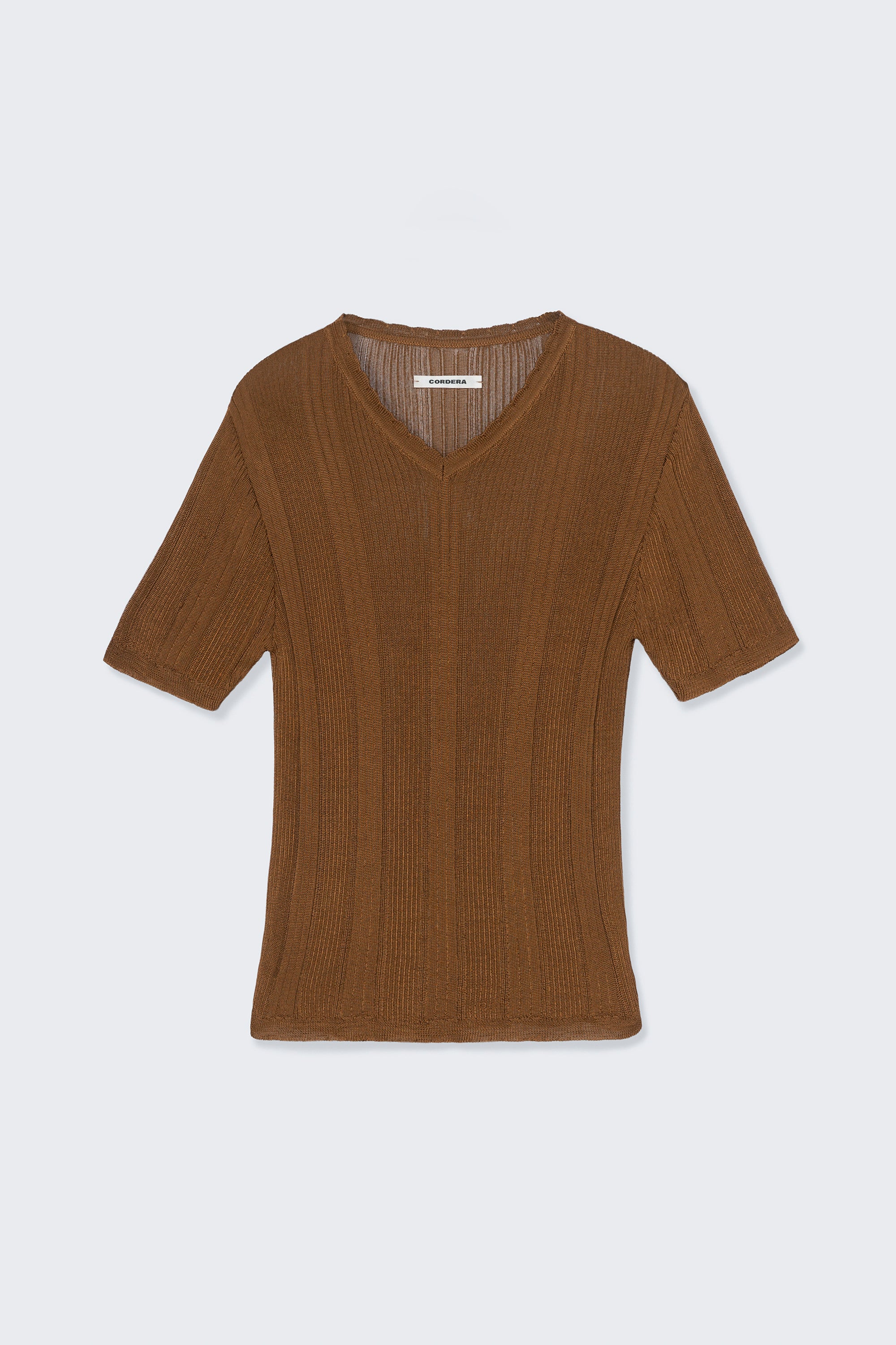 RIBBED KNIT T-SHIRT - Image 4
