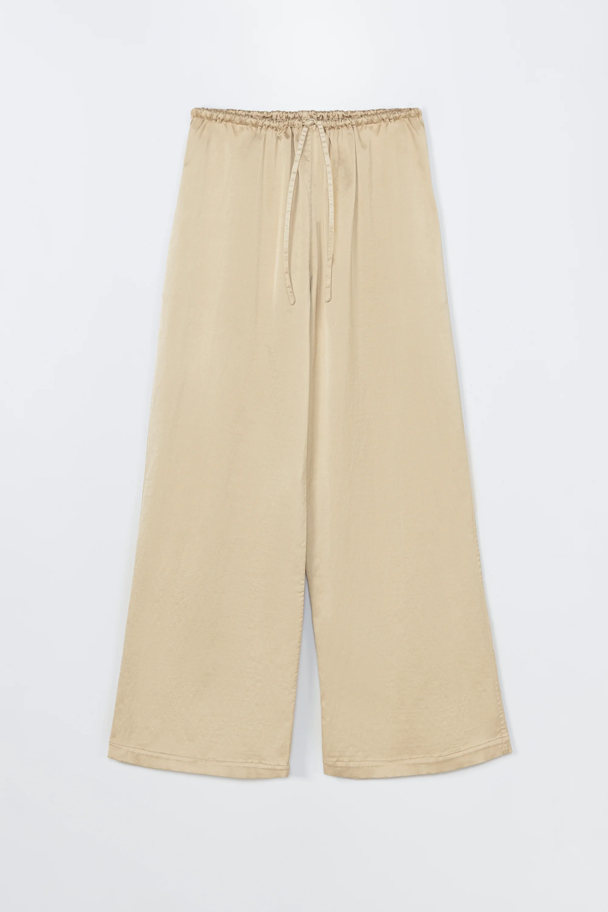 SATIN DRAWSTRING PANTS - Image 4