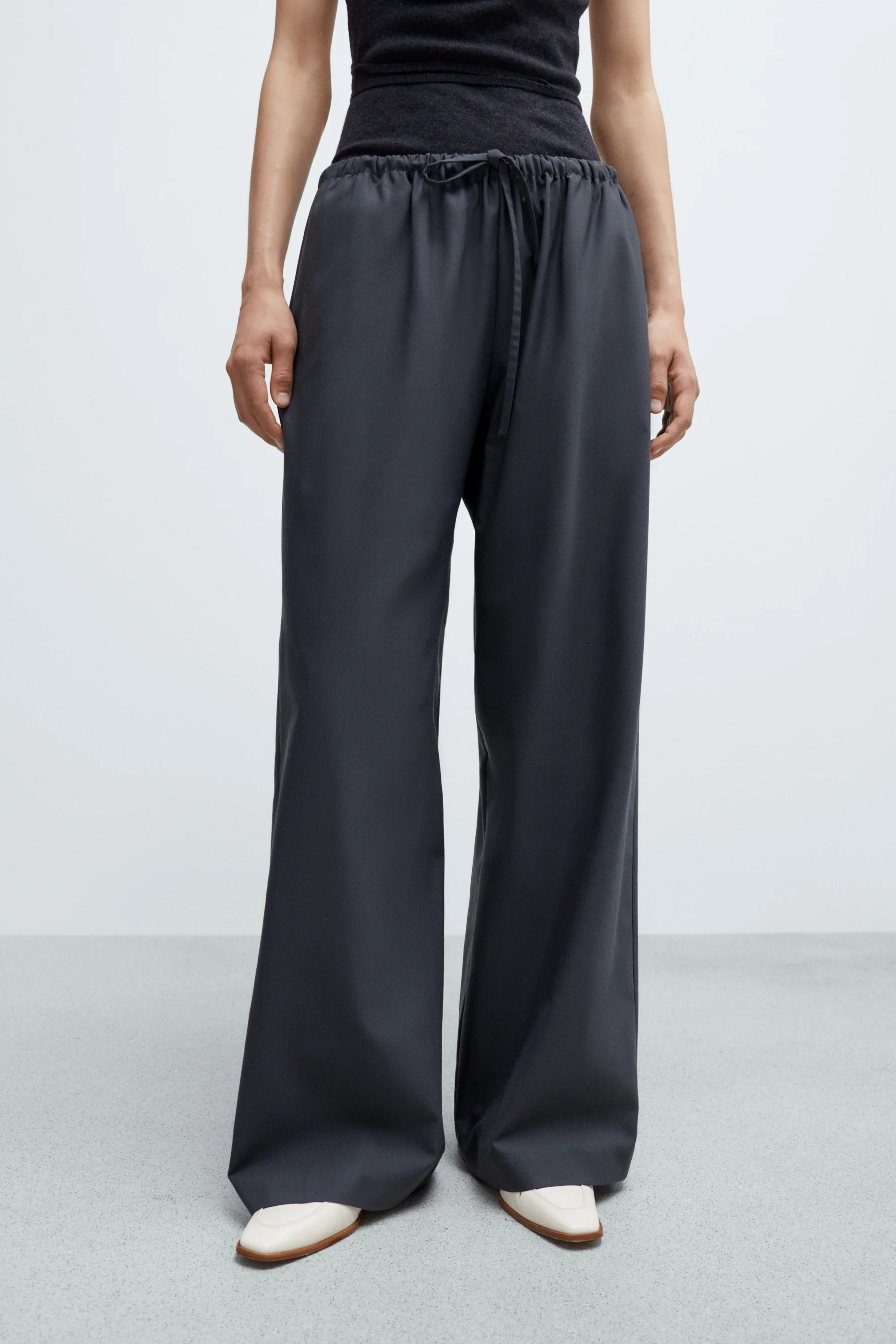 TAILORED DRAWSTRING PANTS - Image 2
