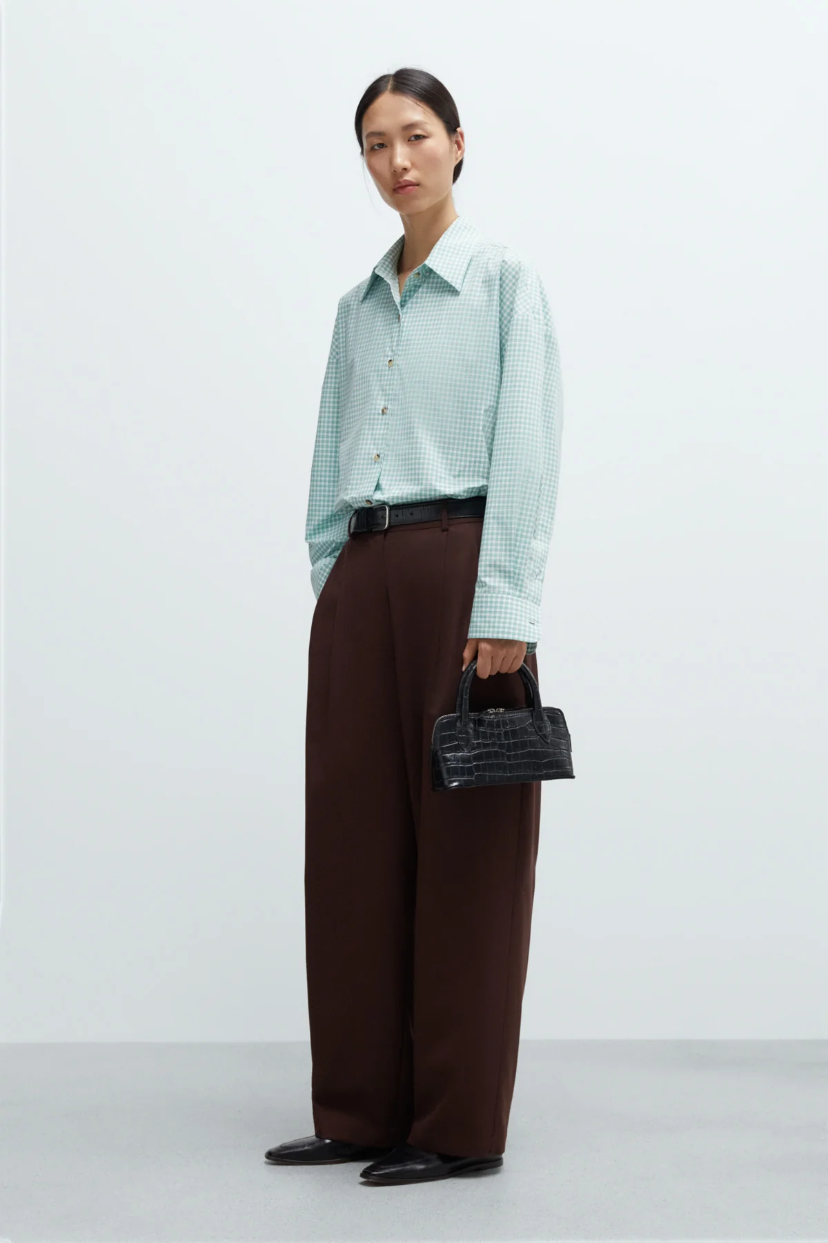 TAILORED MASCULINE PANTS