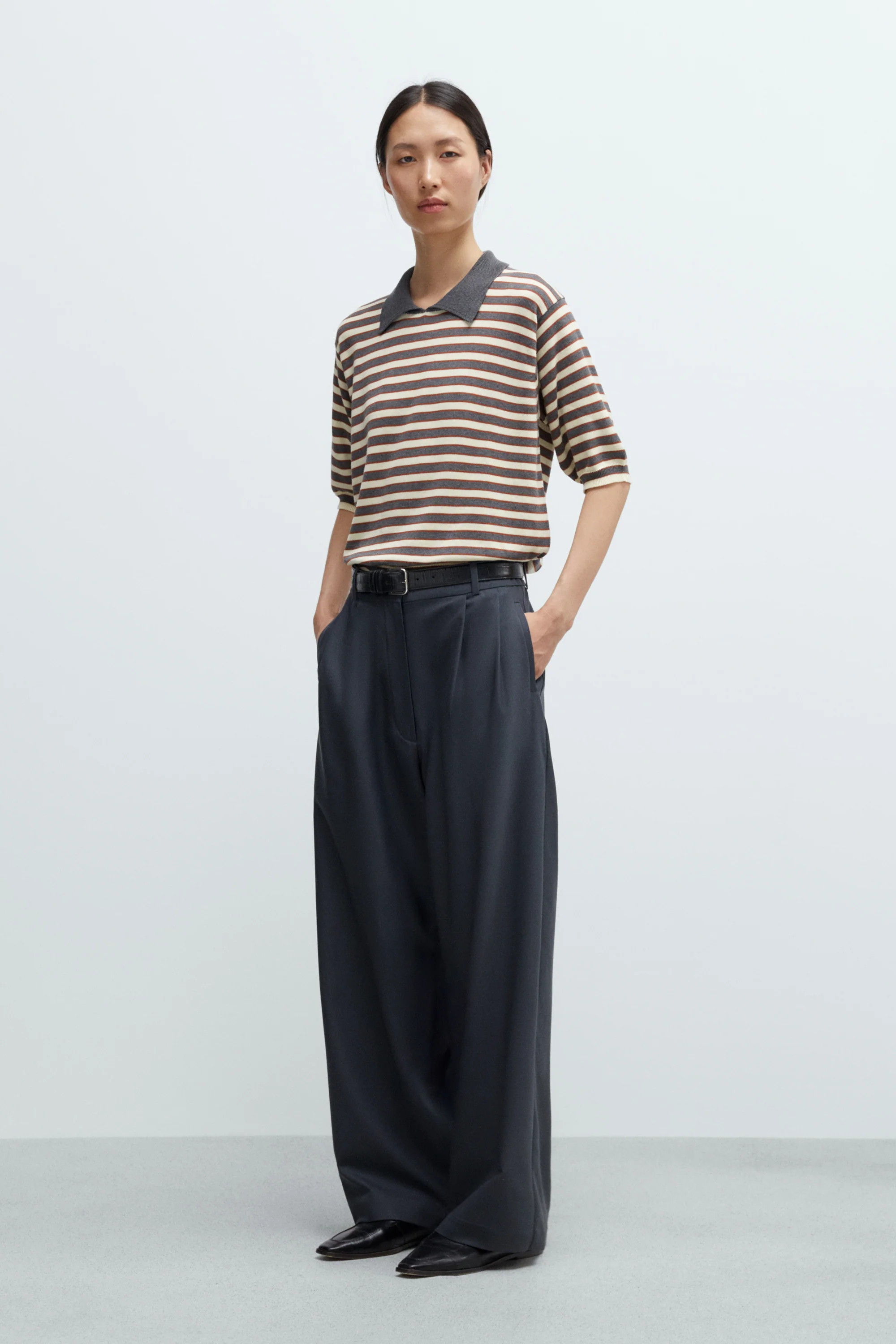TAILORED MASCULINE PANTS